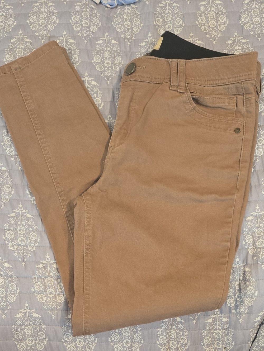 Democracy Women's Skinny Pants in Tan